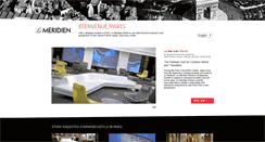 Desktop Screenshot of lemeridienparis.com